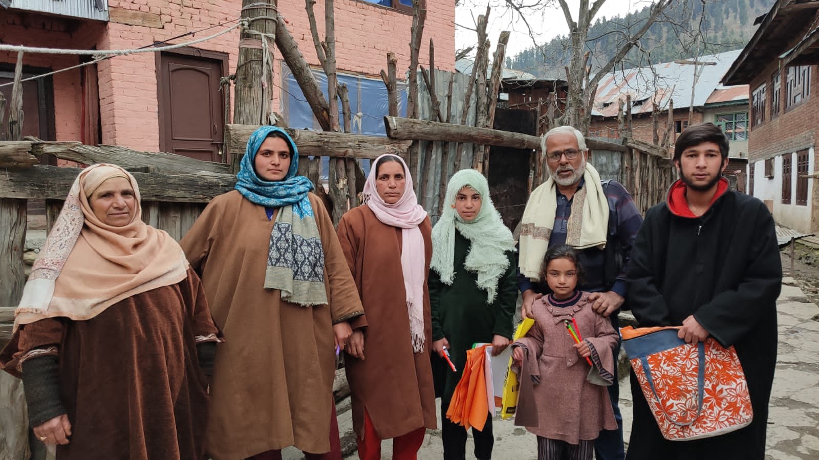 Community work in Kashmir